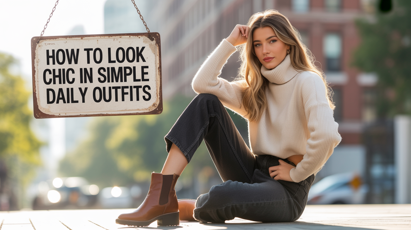 How to Look Chic in Simple Daily Outfits