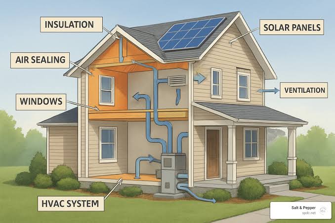 Energy-Efficient Home Improvements That Lower Utility Bills: Windows, Insulation, Roofing, HVAC, and Solar Compared