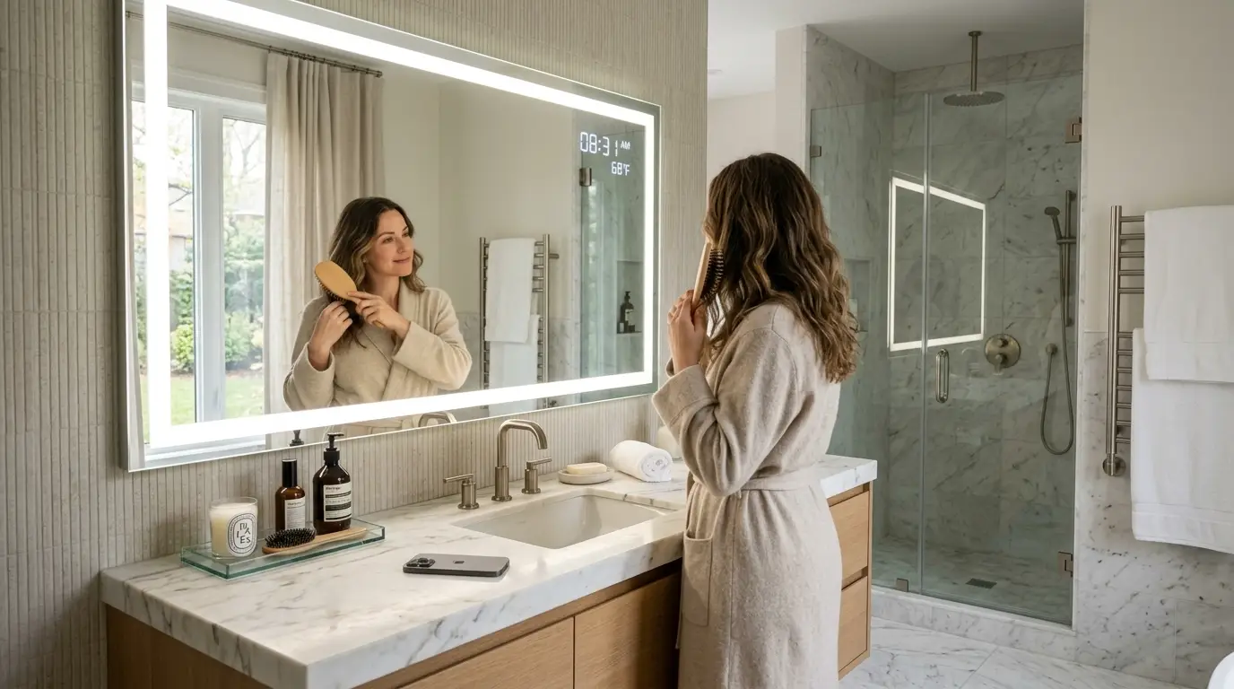 Smart Bathroom Mirrors for Modern Homes